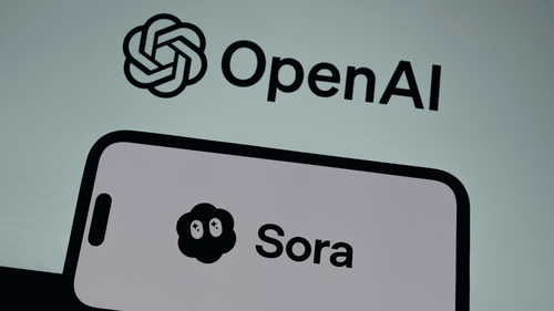 Logos de Sora y OpenAI