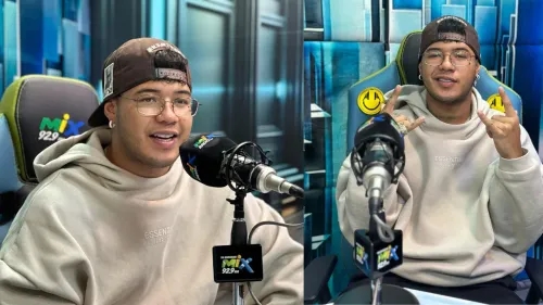 Boza en el programa Aquí nadie responde de Mix Radio