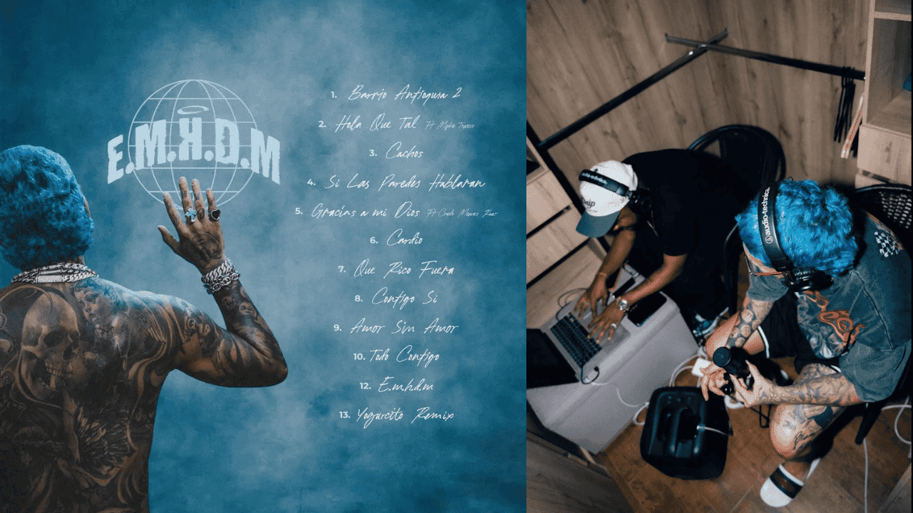 La fusión de ritmos urbanos y letras profundas define la propuesta sonora de El Mejor Hombre del Mundo, disponible ya en todas las plataformas Créditos Instagram/blessd