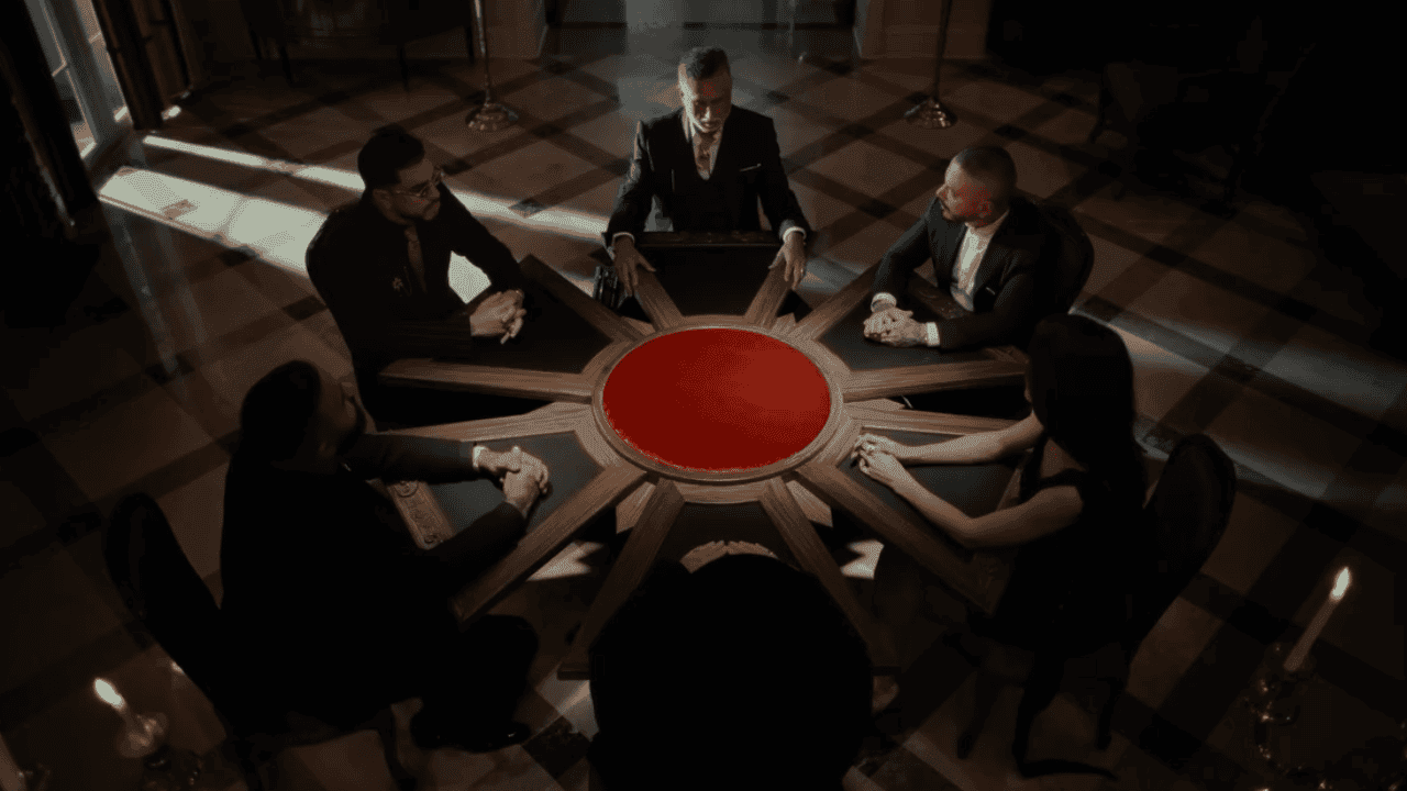 Escena del anuncio de "Omertá"