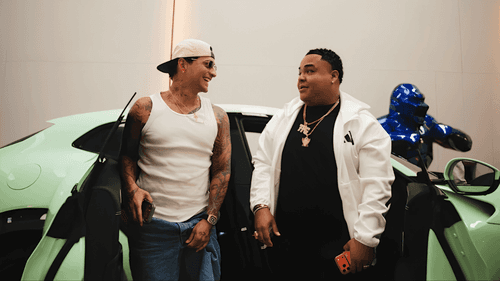 Maluma y Mr. Plata