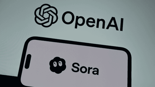 Logos de Sora y OpenAI