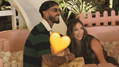 Anuel AA y su pareja, Laury Saavedra