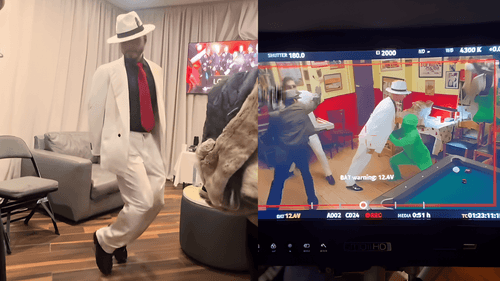 J Balvin en su cosplay de Michael Jackson