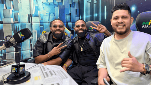 Criss y Ronny con The King Deejay