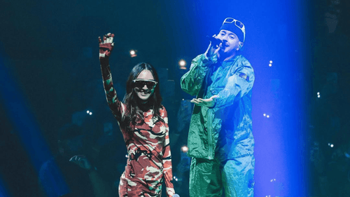 Feid y Mariana Vargas