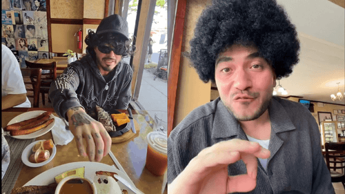 J Balvin e influencer Ertan Bek