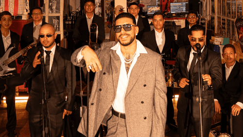 Ryan Castro en el Museo de la Salsa, en Cali