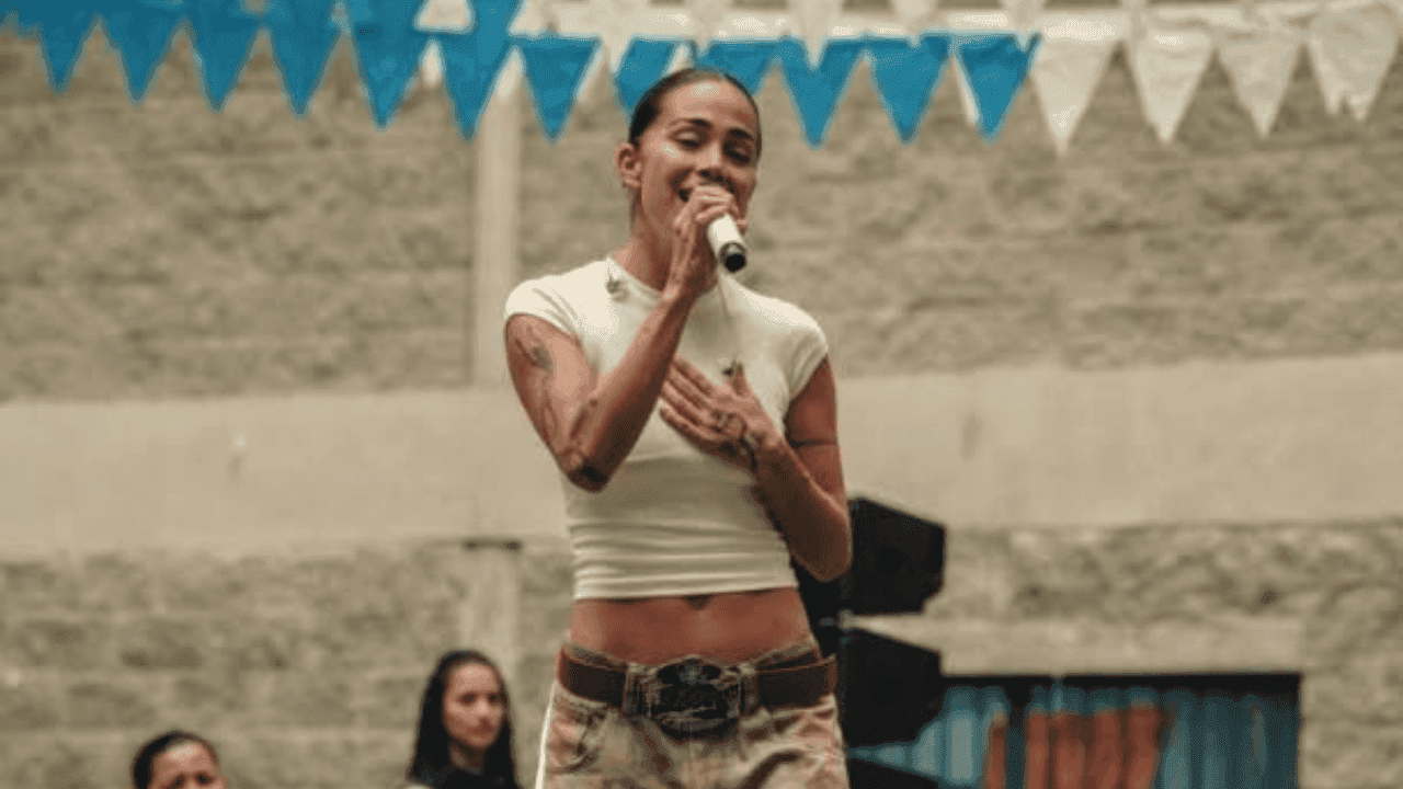 Greeicy Rendón en la cárcel El Pedregal