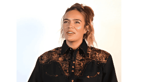 Karol G durante su visita a París