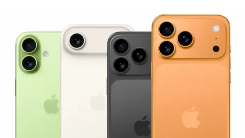 En la foto: Familia Iphone 17